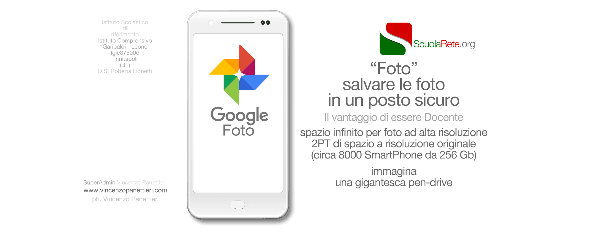 Scuolarete.org Foto immagina una gigantesca pen drive